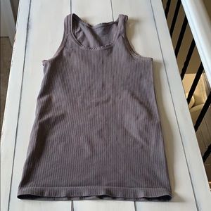Athleta taupe tank. XS